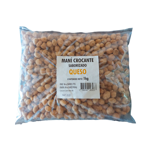 Maní crocante saborizado Rico Gusto