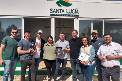 Santa Lucía en la Expo Rural Río Cuarto