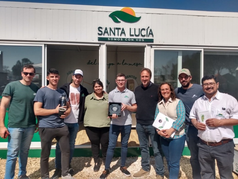 Santa Lucía en la Expo Rural Río Cuarto